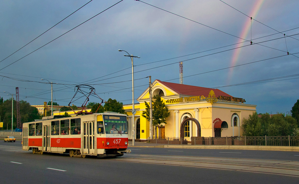 Запорожье, Tatra T6B5SU № 457