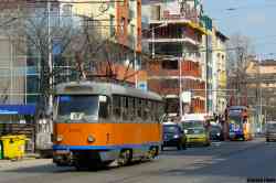 София, Tatra T4D № 1055; София, Tatra T6A2B № 2035