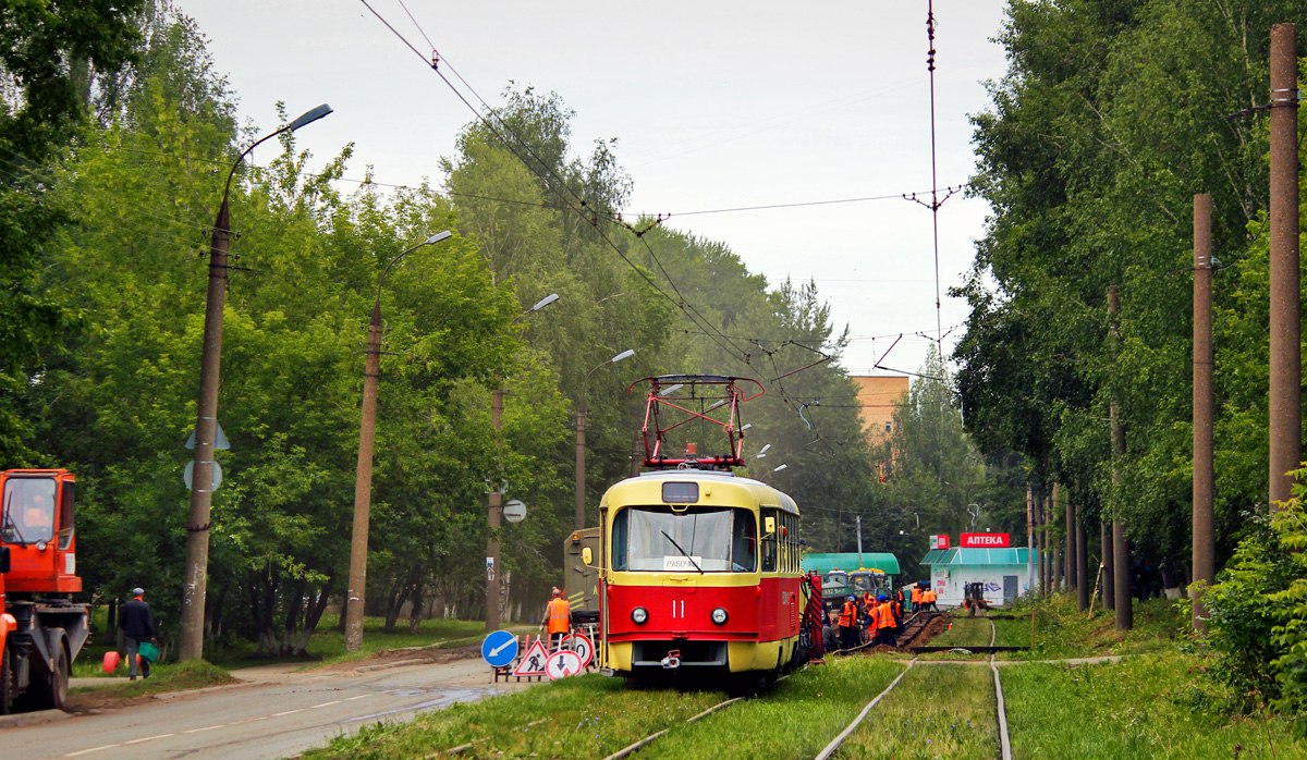 Ижевск, Tatra T3SU (двухдверная) № 11