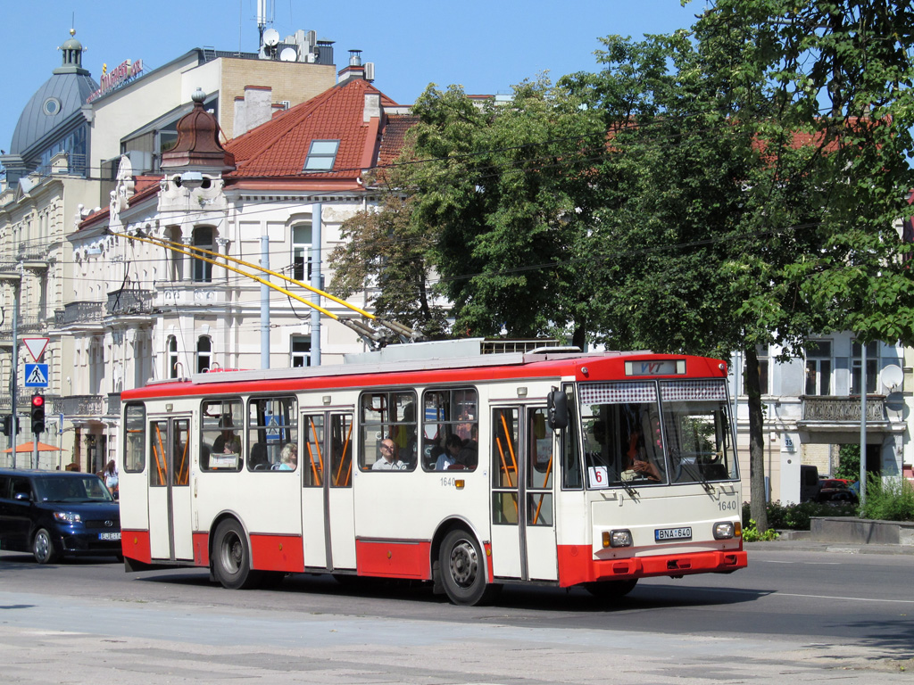 Вильнюс, Škoda 14Tr13/6 № 1640