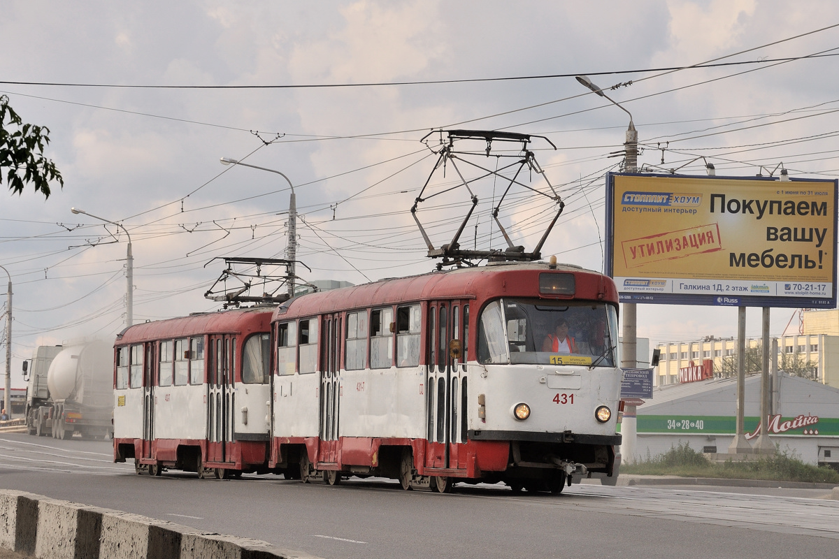Tula, Tatra T3SU — 431