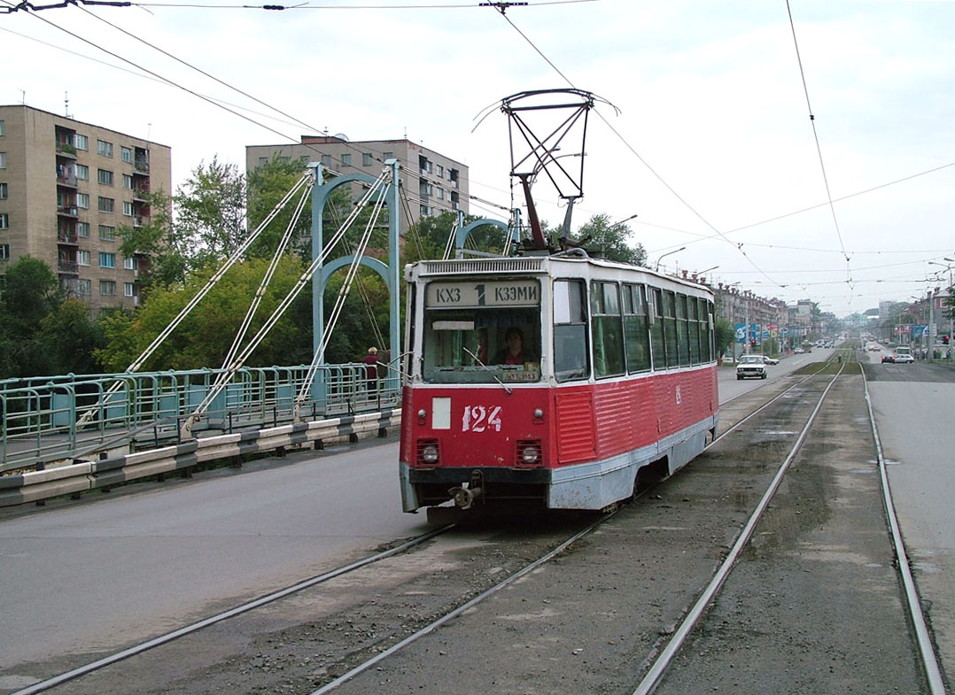 Кемерово, 71-605 (КТМ-5М3) № 124