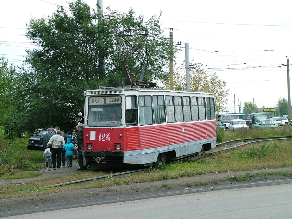 Кемерово, 71-605 (КТМ-5М3) № 124