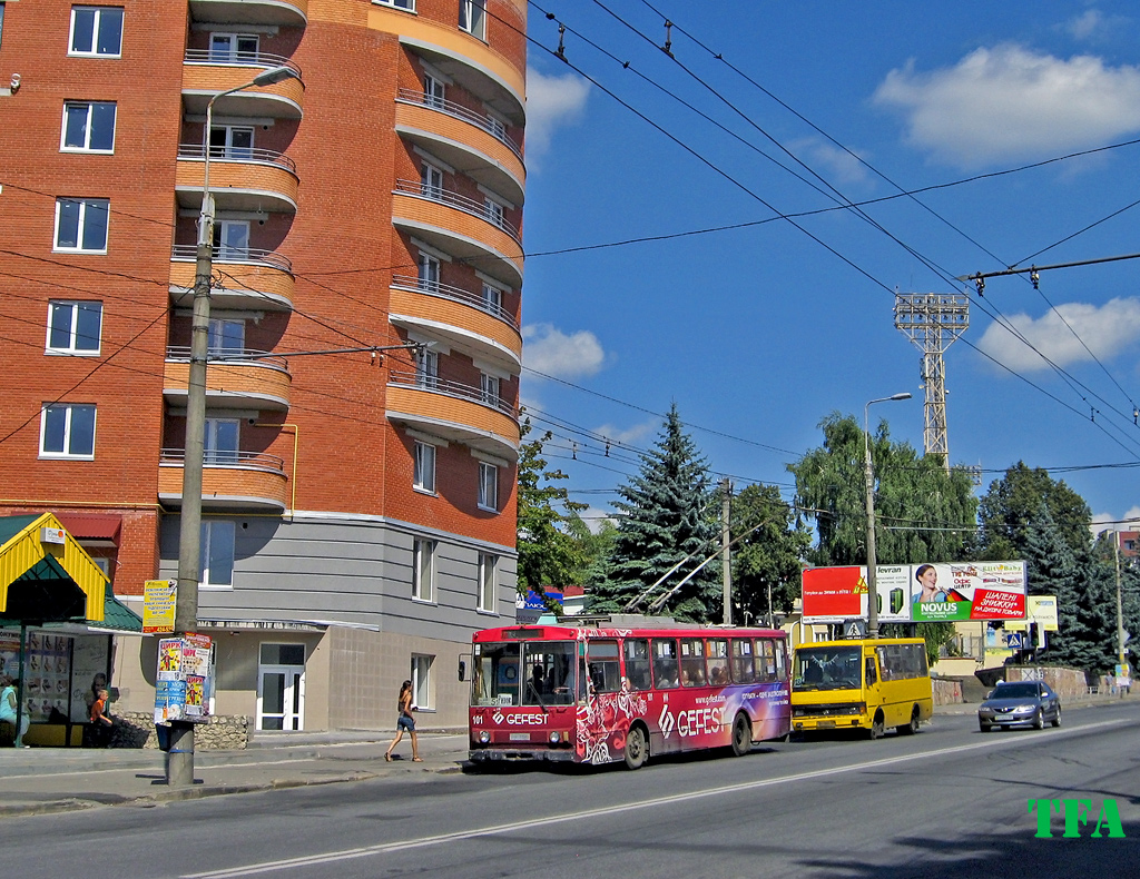 Тернополь, Škoda 14Tr02/6 № 101