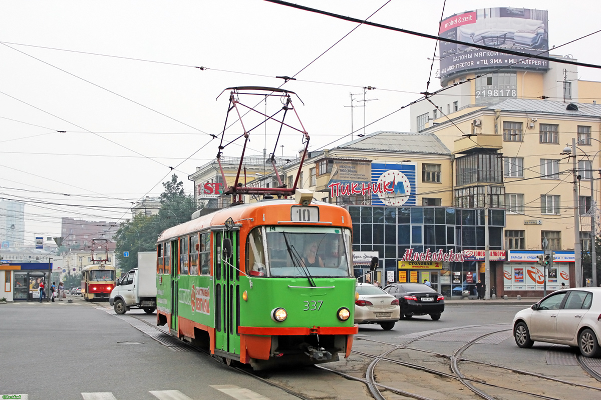 Екатеринбург, Tatra T3SU № 337