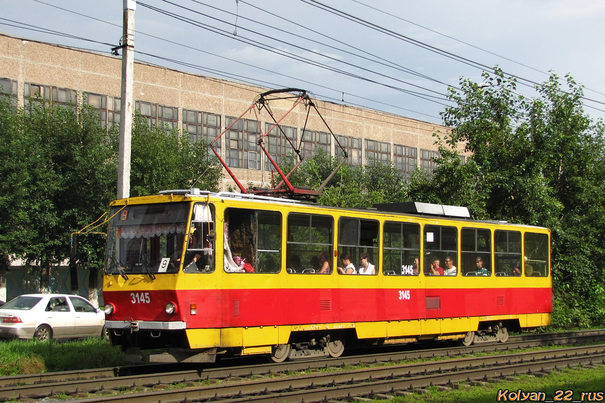 Барнаул, Tatra T6B5SU № 3145