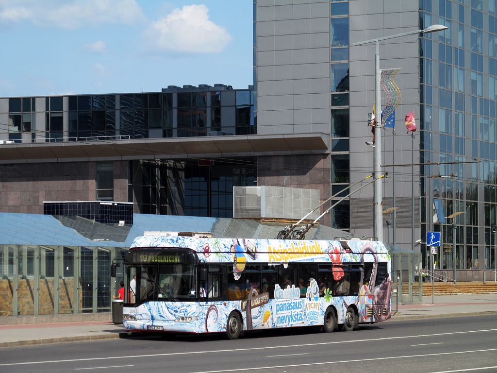 Вильнюс, Solaris Trollino II 15 AC № 2693