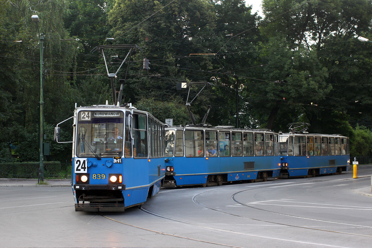 Краков, Konstal 105Na № 839