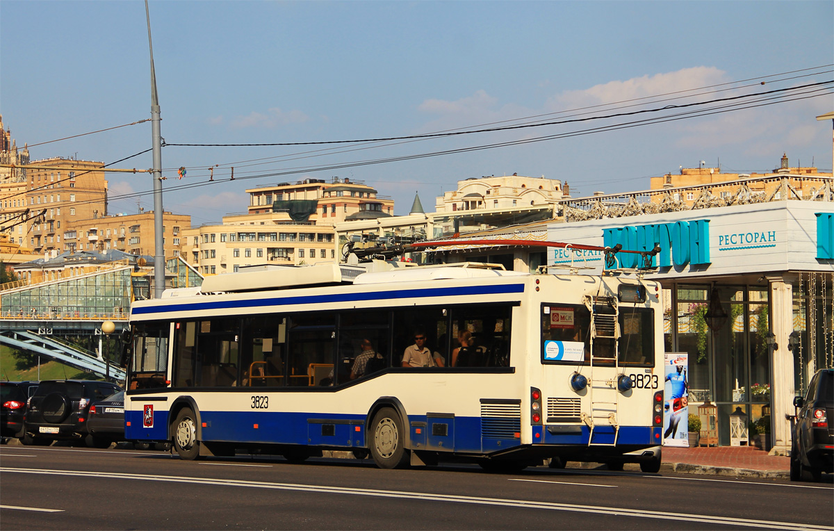 Москва, СВАРЗ-МАЗ-6235.00 № 3823