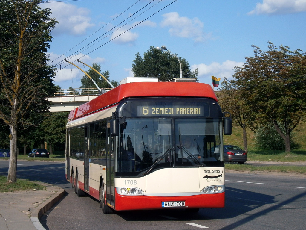 Vilna, Solaris Trollino II 15 AC # 1708