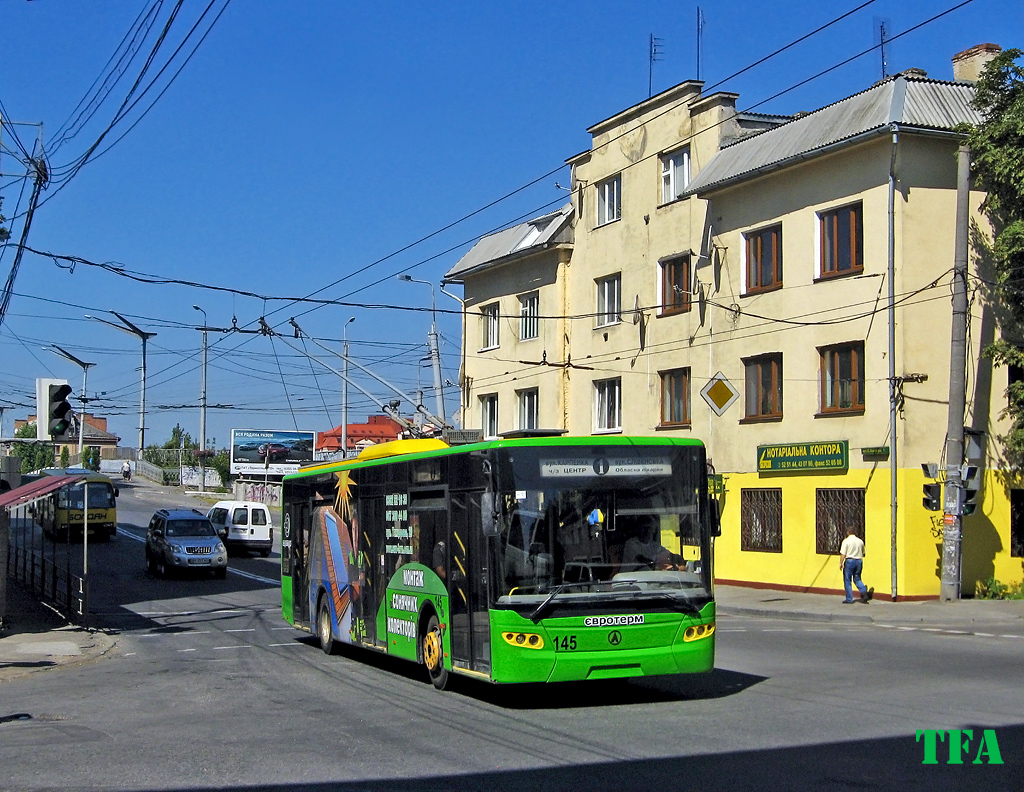 Тернополь, LAZ E183D1 № 145