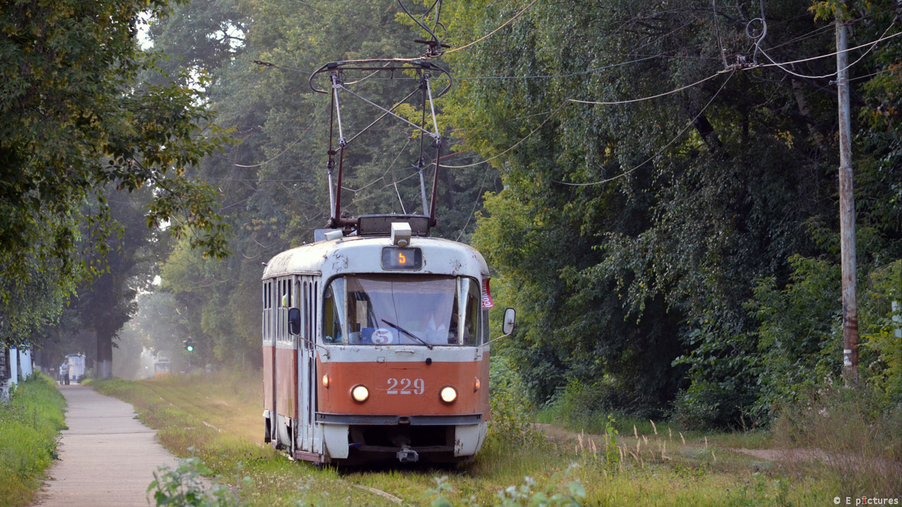 Tver, Tatra T3SU # 229; Tver — Streetcar lines: Zavolzhsky district