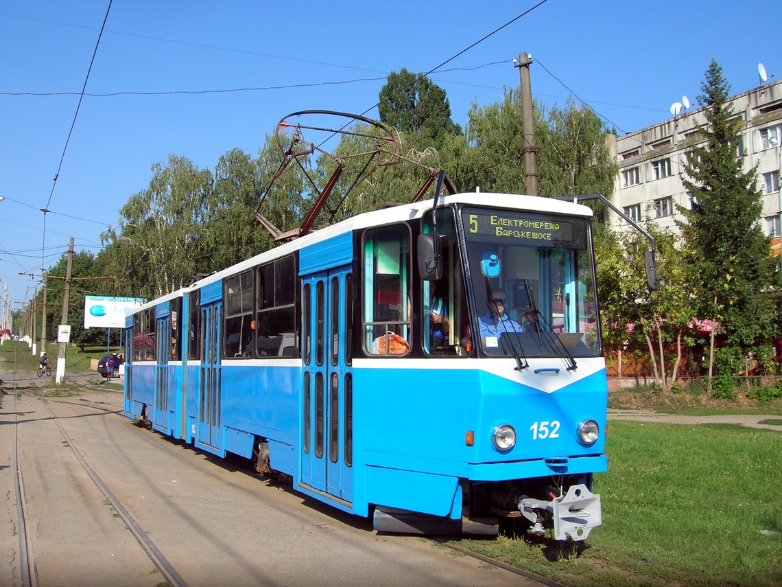 Винница, Tatra KT4SU № 152