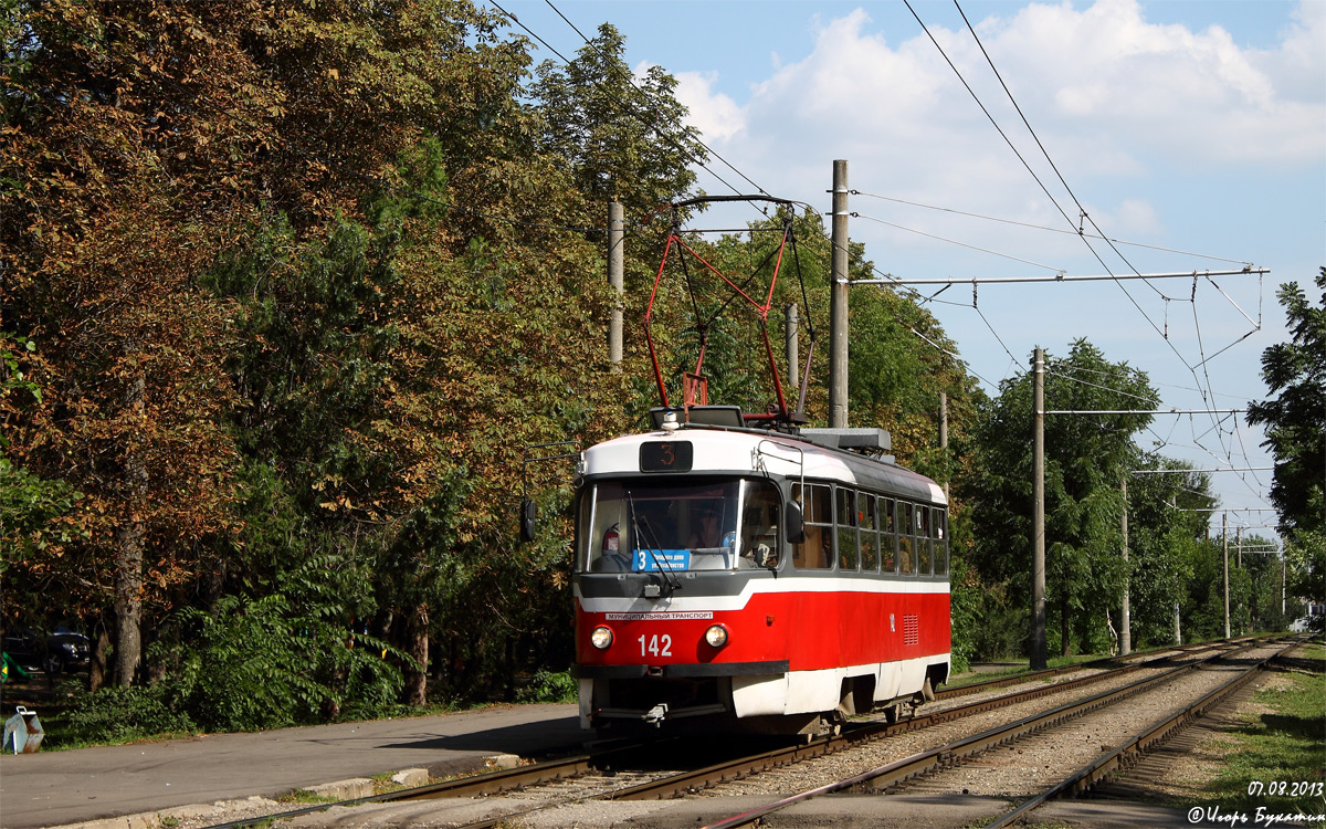 Краснодар, Tatra T3SU КВР МРПС № 142