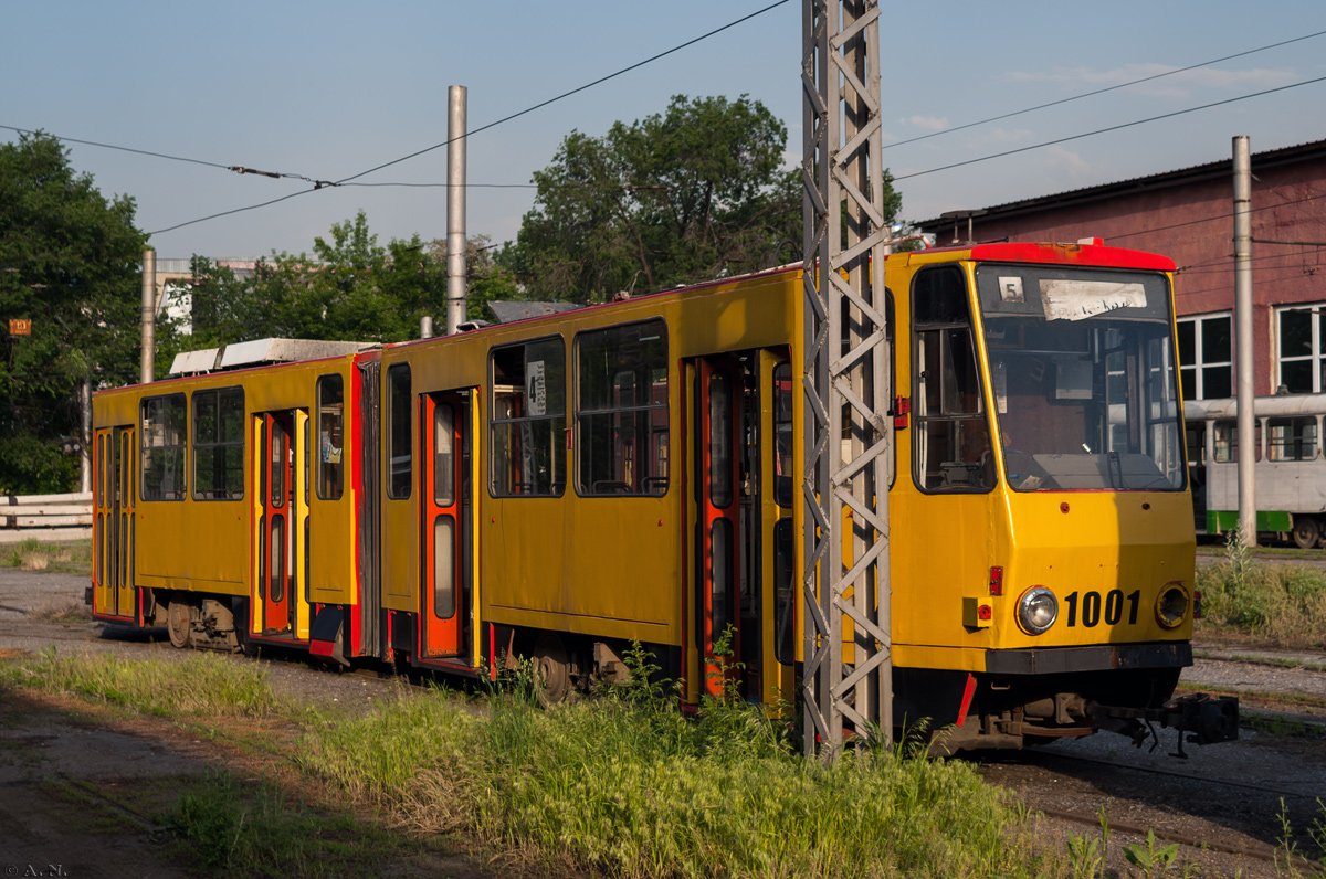 Алматы, Tatra KT4D № 1001