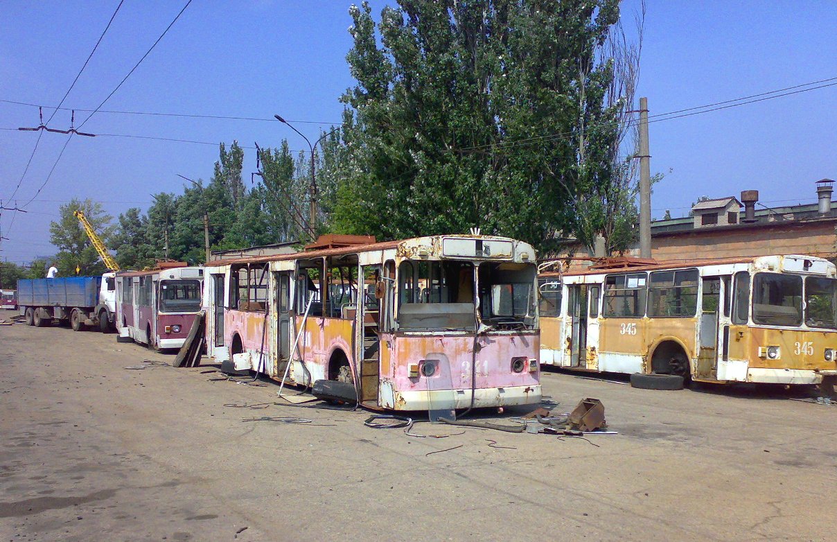 Алчевск, ЗиУ-682В-012 [В0А] № 341; Алчевск, ЗиУ-682В-012 [В0А] № 345