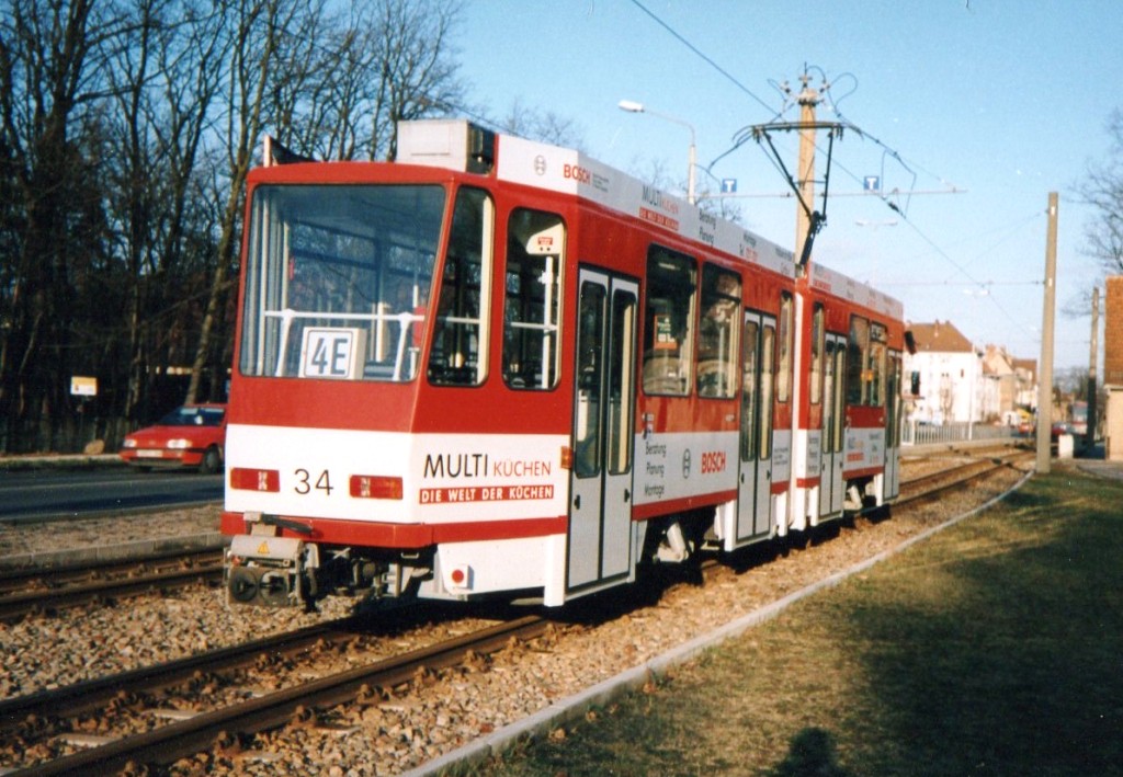 Котбус, Tatra KT4DM № 34