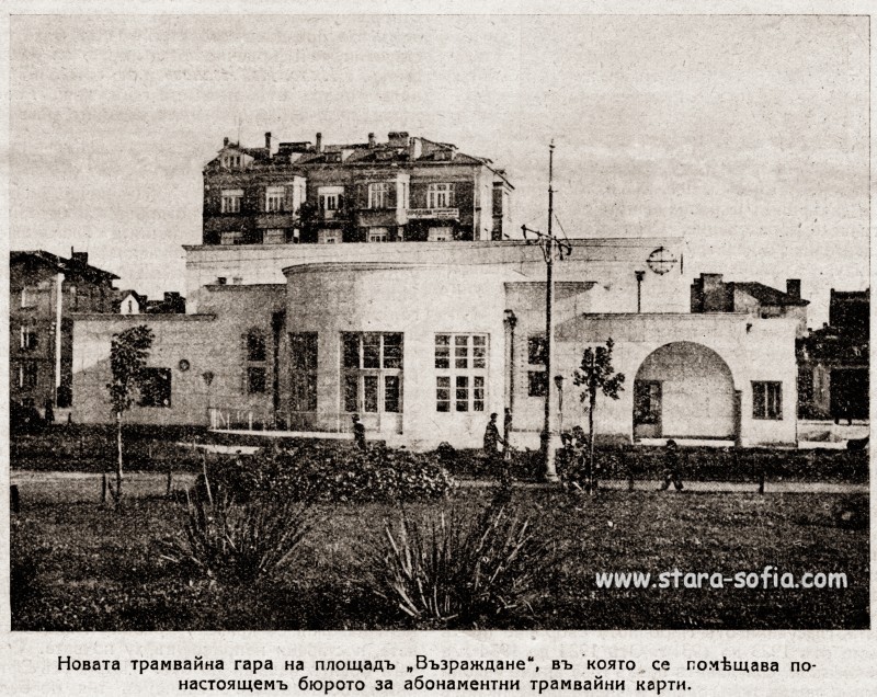 София — Исторически снимки — Трамвайна инфраструктура (1901–1942)