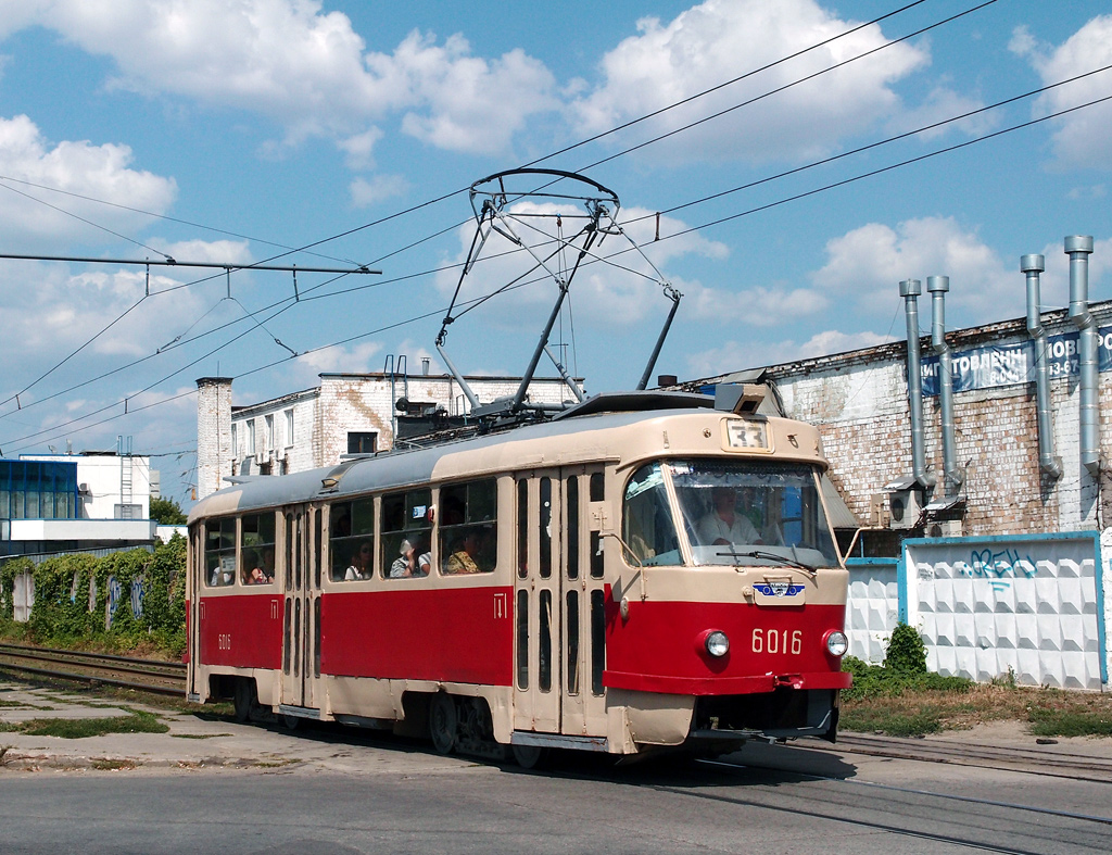 Киев, Tatra T3SU № 6016