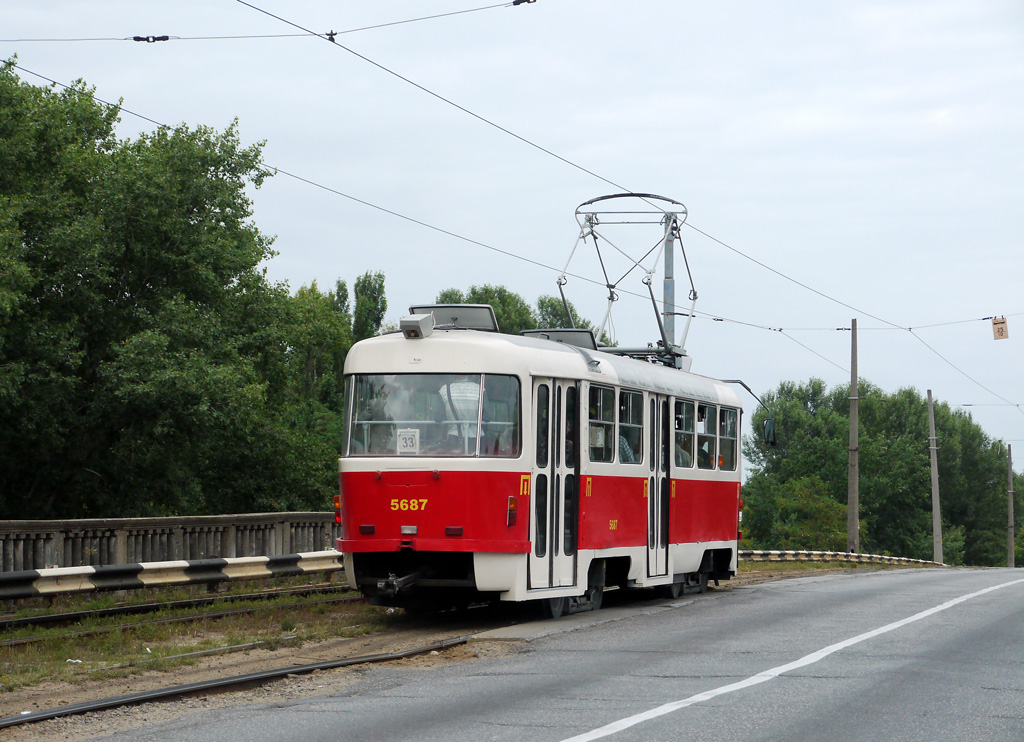 Киев, Tatra T3SUCS № 5687