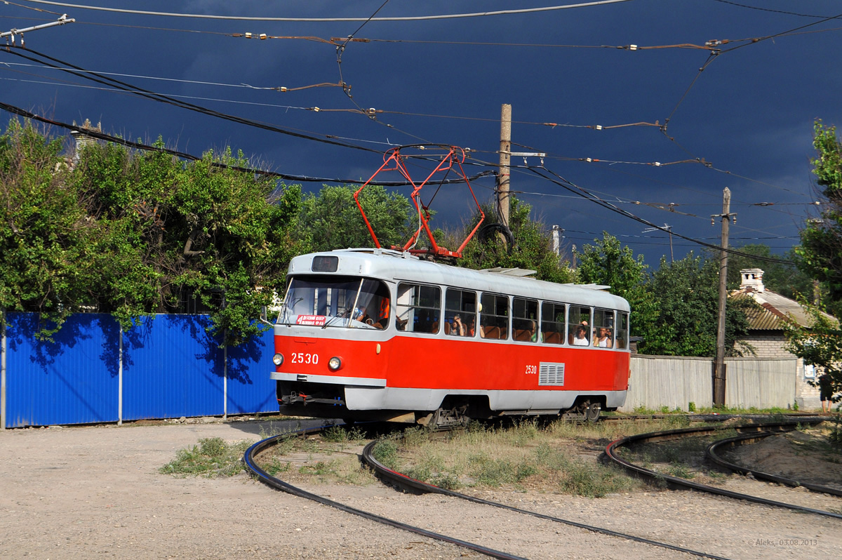 Волгоград, Tatra T3SU (двухдверная) № 2530