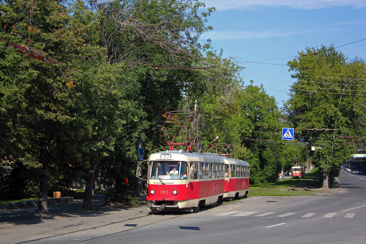 Екатеринбург, Tatra T3SU (двухдверная) № 065 Екатеринбург, Tatra T3SU (двухдверная) № 065
