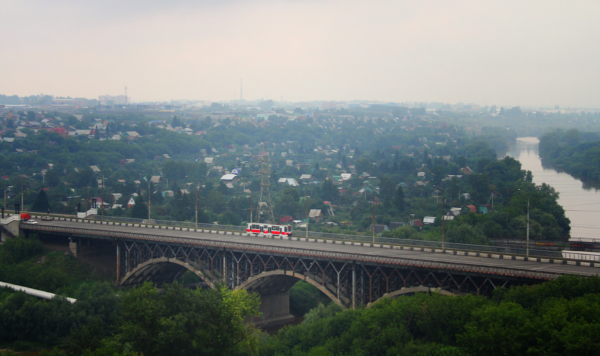 Омск — Трамвайные линии — Правый Берег Оми