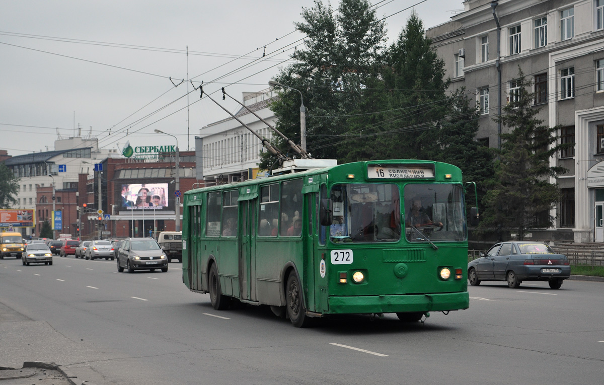 Омск, ЗиУ-682Г (СЗТМ) № 272 Омск, ЗиУ-682Г (СЗТМ) № 272