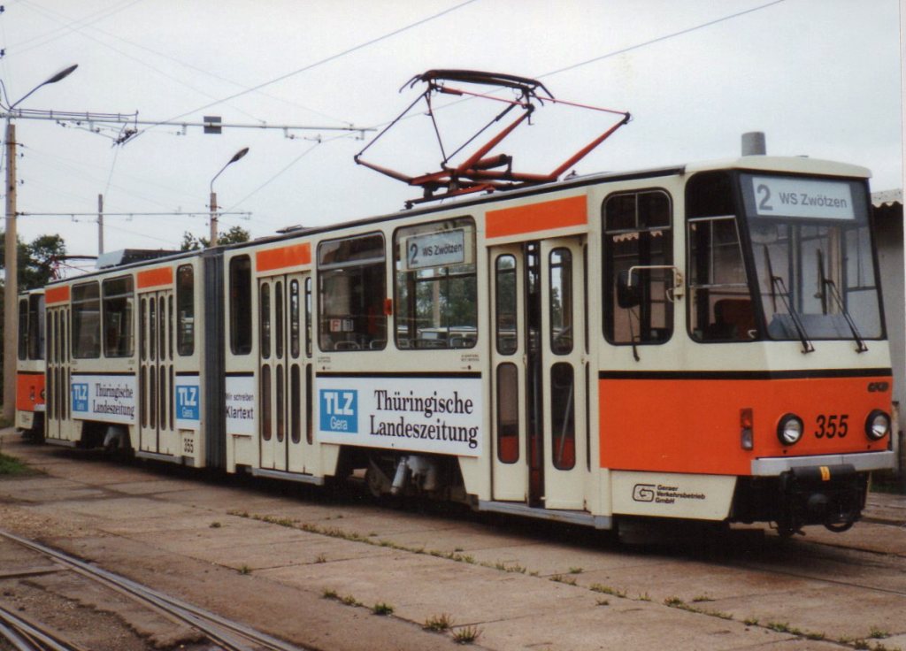 Гера, Tatra KT4D № 355