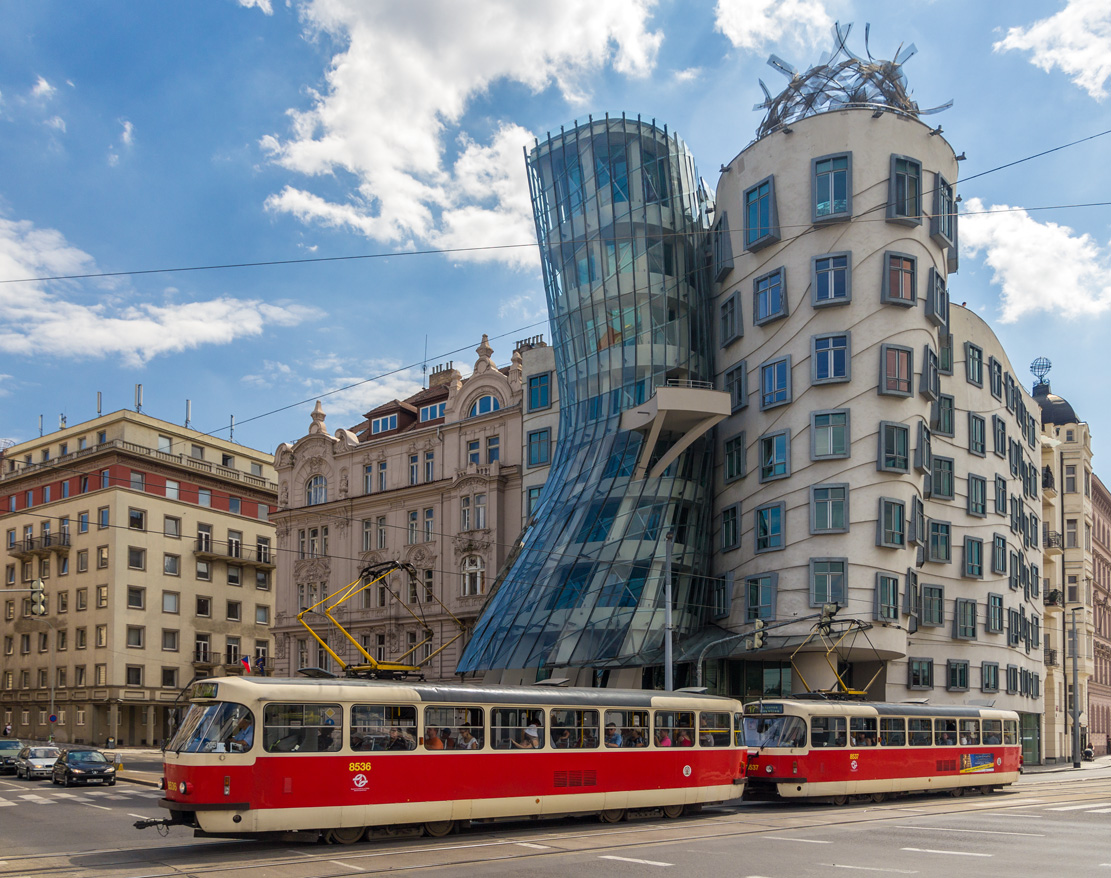 Прага, Tatra T3R.P № 8536; Прага, Tatra T3R.P № 8537