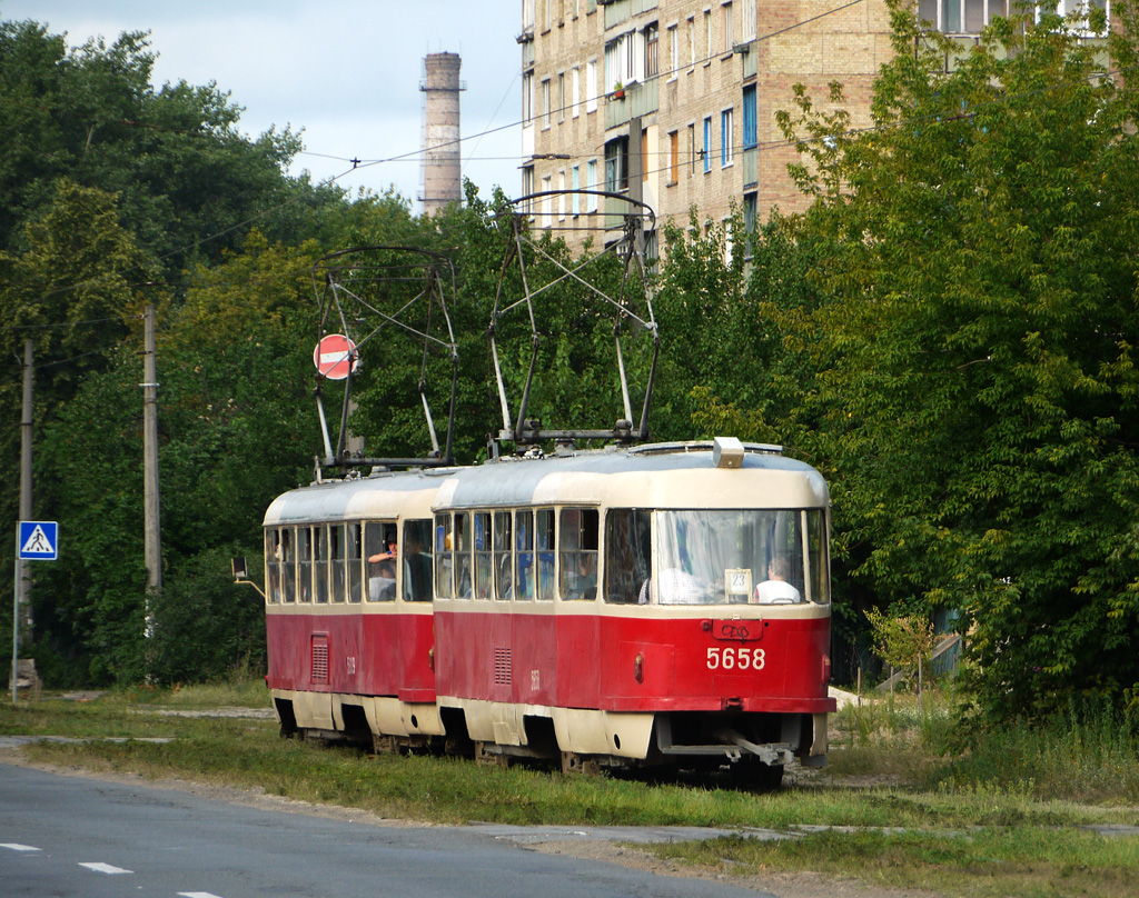 Киев, Tatra T3SU № 5658 Киев, Tatra T3SU № 5658