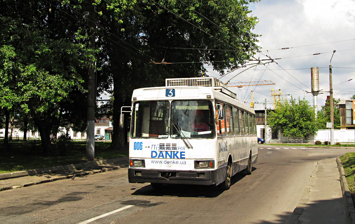 Львов, ЛАЗ-52522 № 006