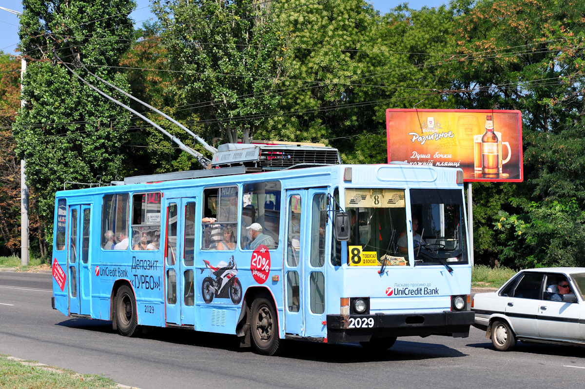 Одесса, ЮМЗ Т1Р (Т2П) № 2029