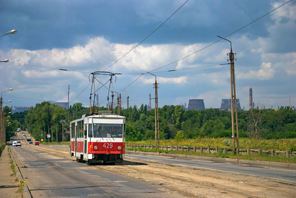 Запорожье, Tatra T6B5SU № 429