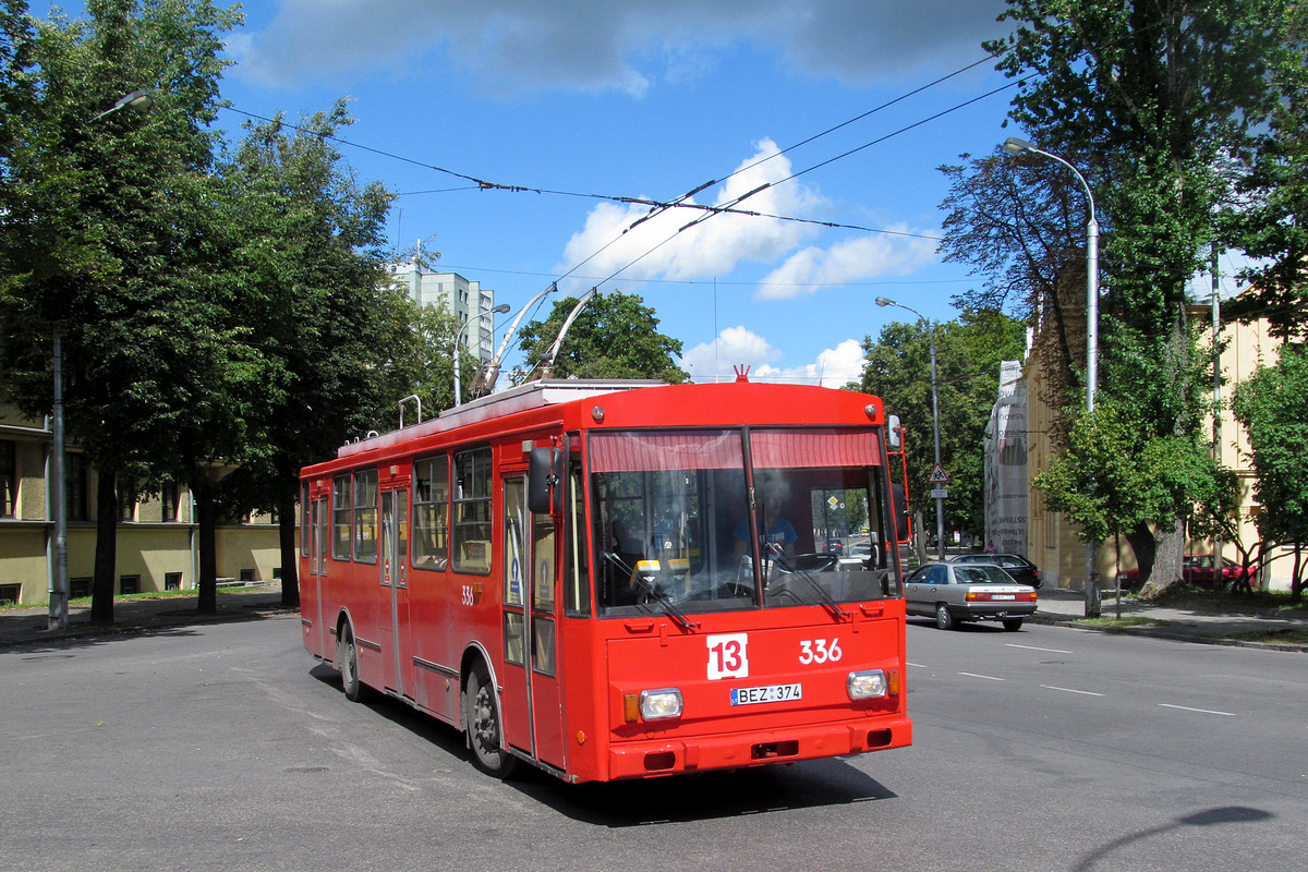 Каунас, Škoda 14Tr13/6 № 336