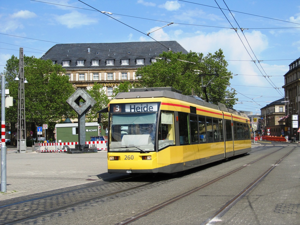 Карлсруэ, Siemens GT6-70DN № 260