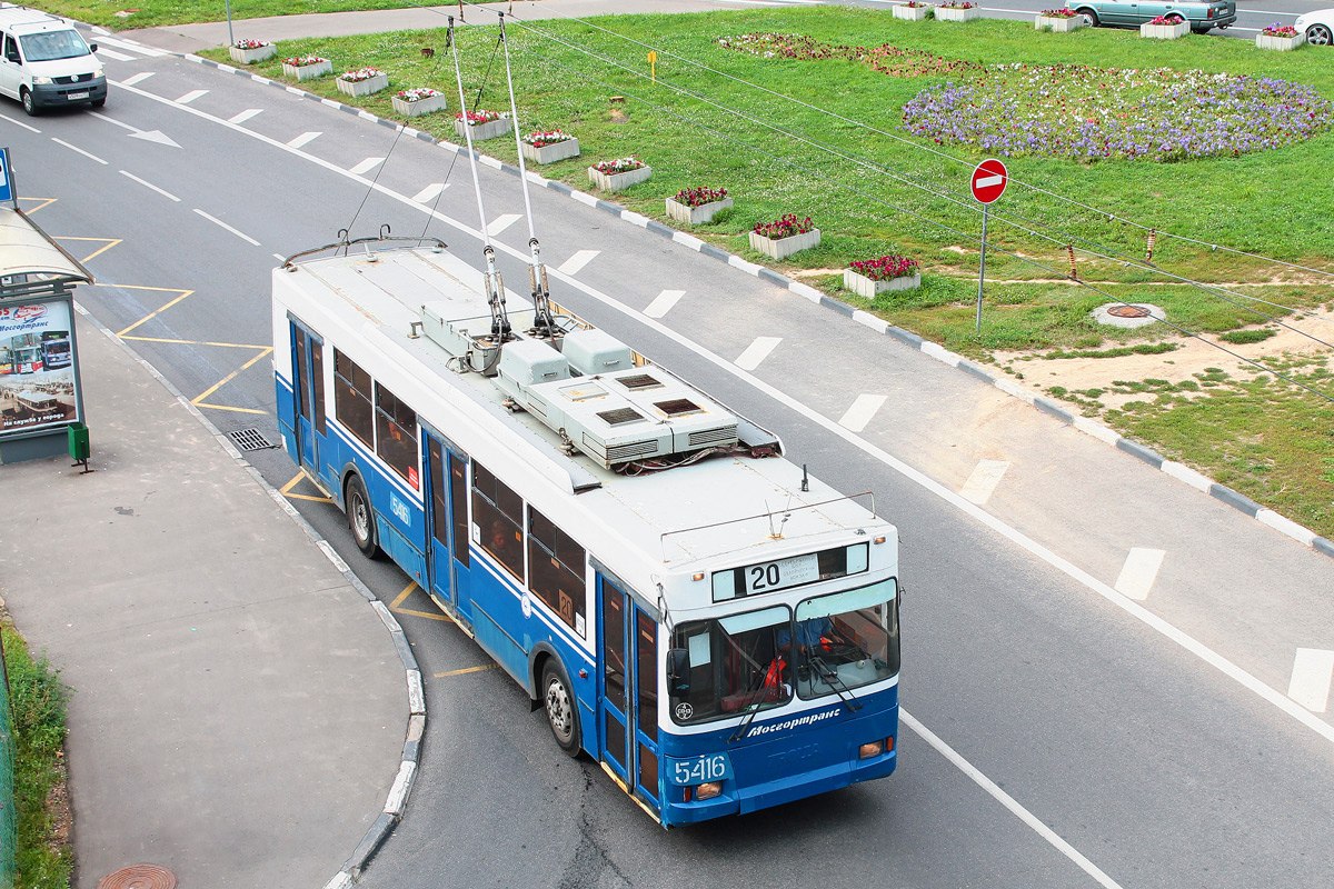 Москва, Тролза-5275.05 «Оптима» № 5416