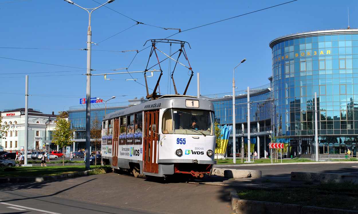 Donetsk, Tatra T3SU # 955 Donetsk, Tatra T3SU # 955