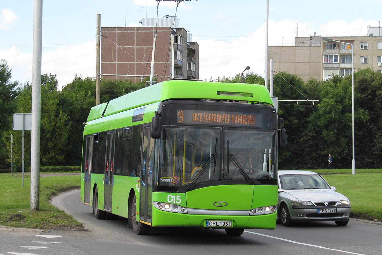 Каунас, Solaris Trollino III 12 AC № 015
