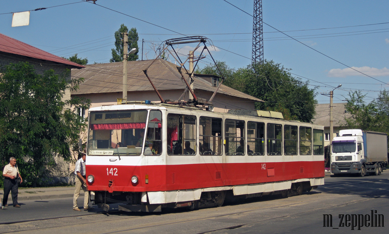 Липецк, Tatra T6B5SU № 142
