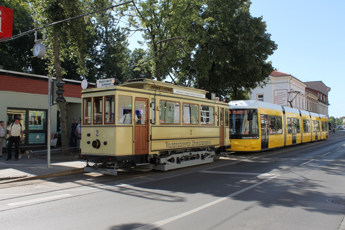 Вольтерсдорф, Двухосный моторный вагон O&K № 2