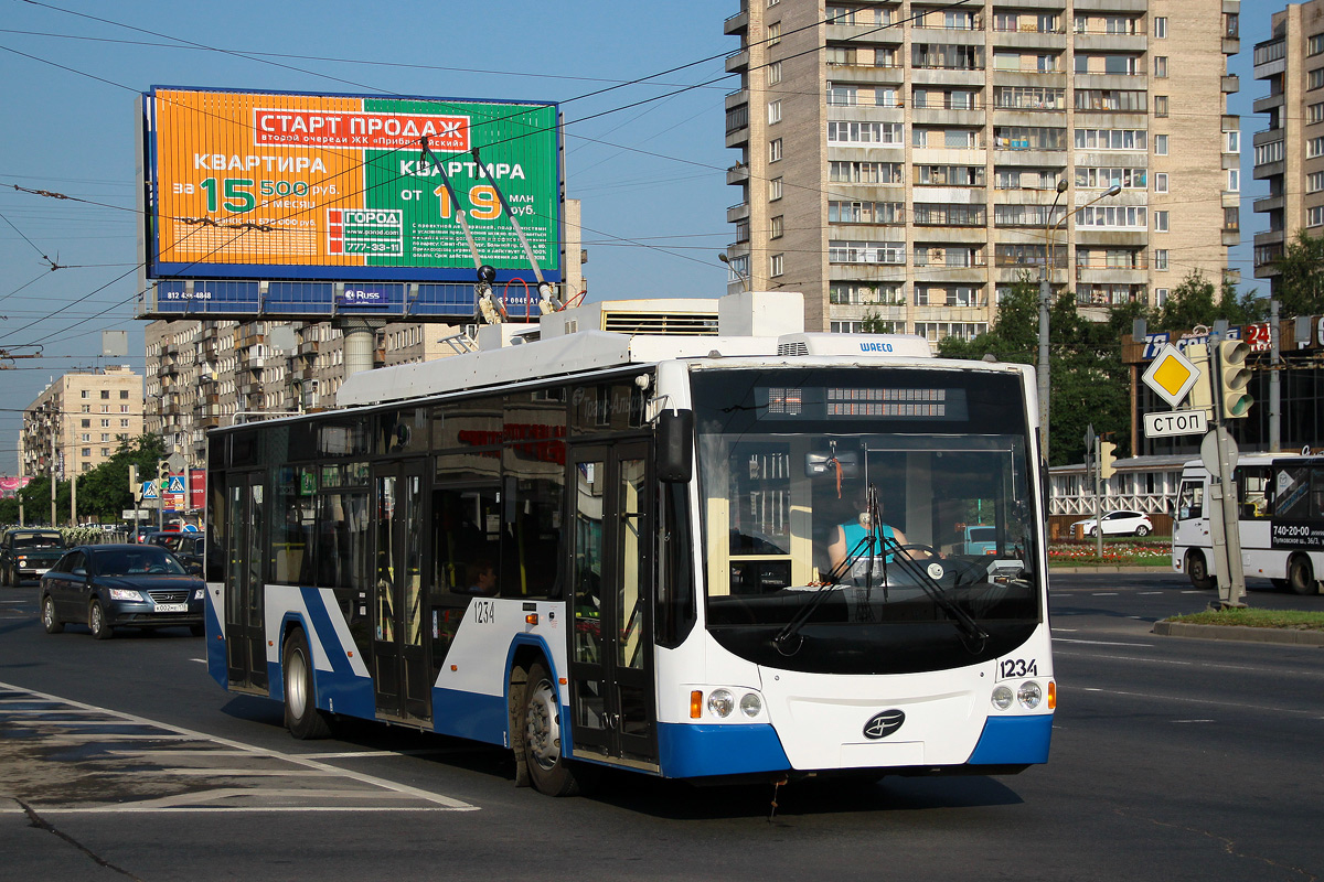 Санкт-Петербург, ВМЗ-5298.01 «Авангард» № 1234