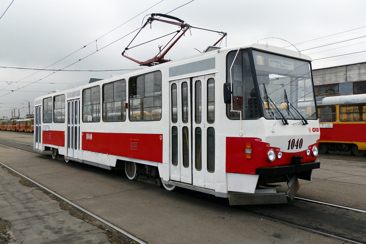 Барнаул, Tatra T6B5SU № 1040