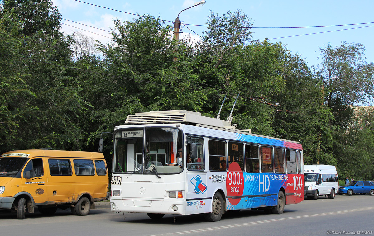 Челябинск, ЛиАЗ-5280 (ВЗТМ) № 2551