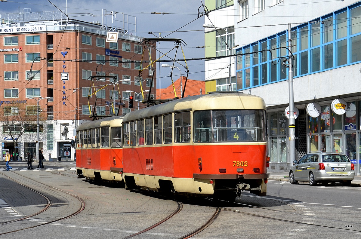 Bratislava, Tatra T3SUCS № 7802