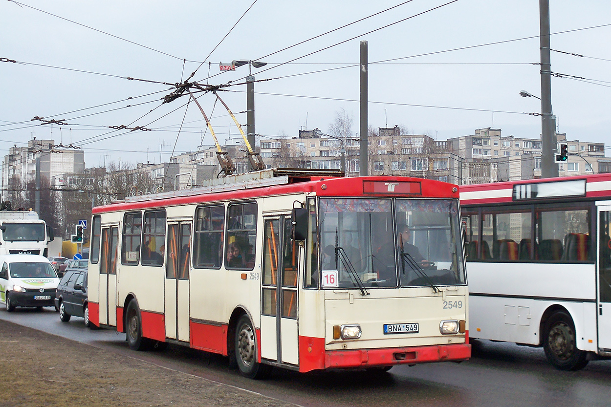 Вильнюс, Škoda 14Tr89/6 № 2549