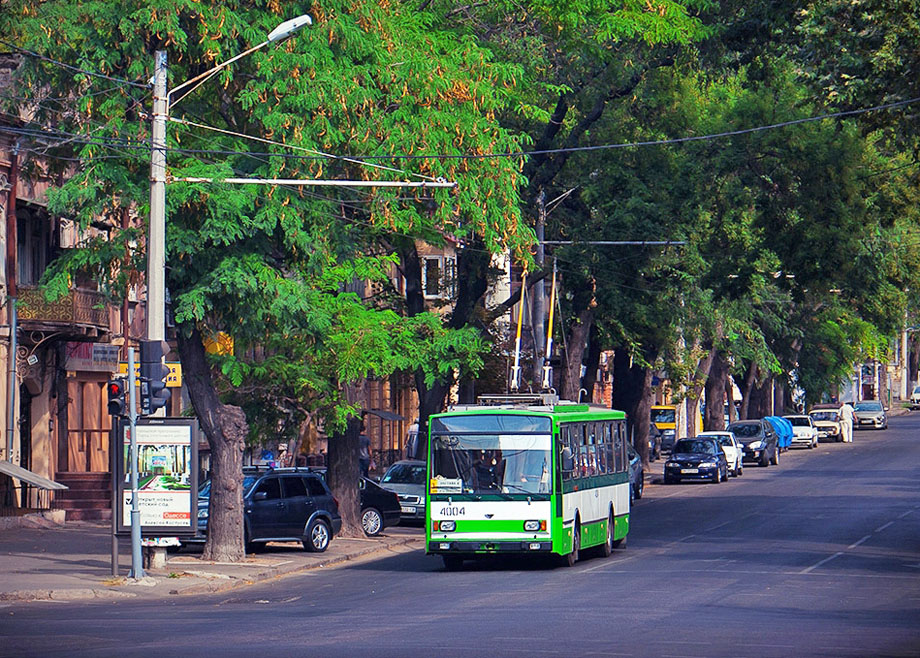 Одесса, Škoda 14TrM № 4004