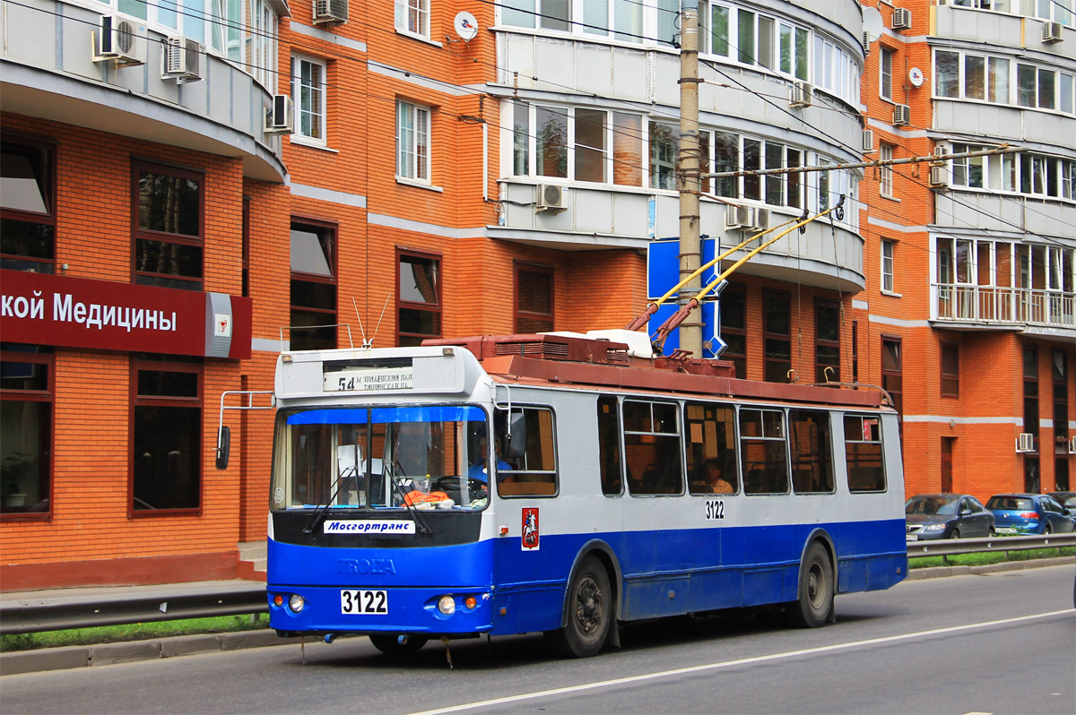 Москва, ЗиУ-682Г-016.02 (с широкой 1-й дверью) № 3122