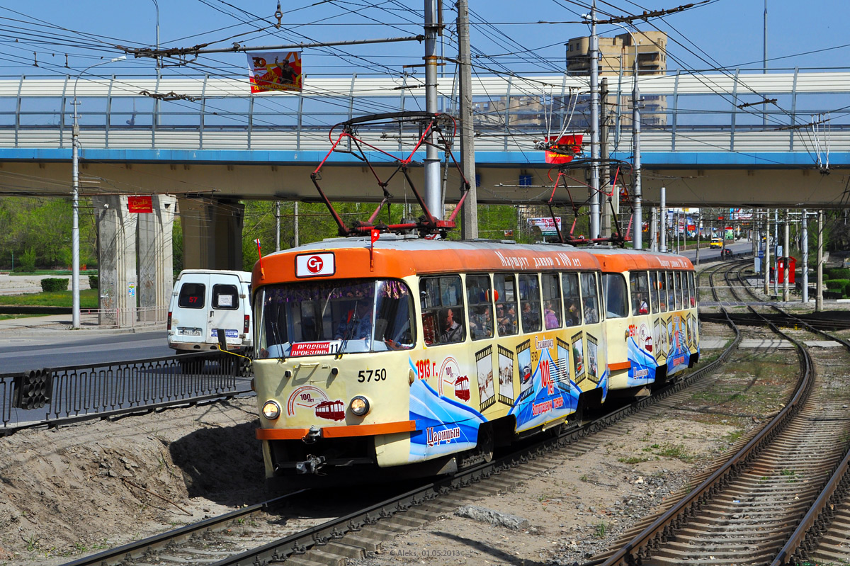 Волгоград, Tatra T3SU № 5750; Волгоград, Tatra T3SU № 5749