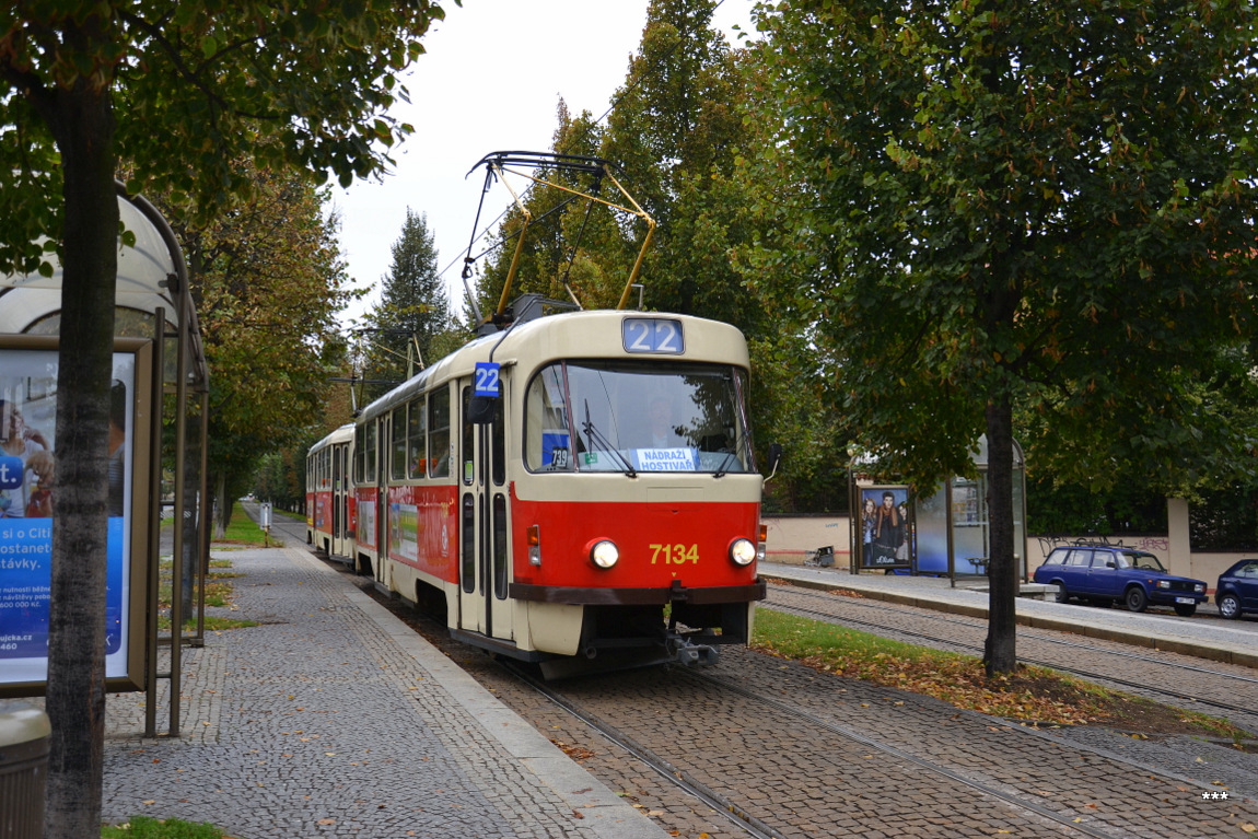 Прага, Tatra T3SUCS № 7134